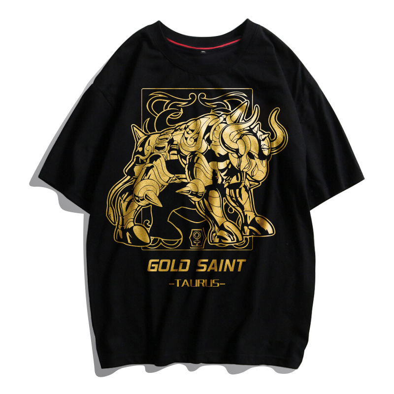 【買一送一】聖鬥士星矢t恤短袖2021夏新款十二星座潮牌純棉男女半袖上衣 【買一送一】聖鬥士星矢t恤短袖2021夏新款十二星座潮牌純棉男女半袖上衣