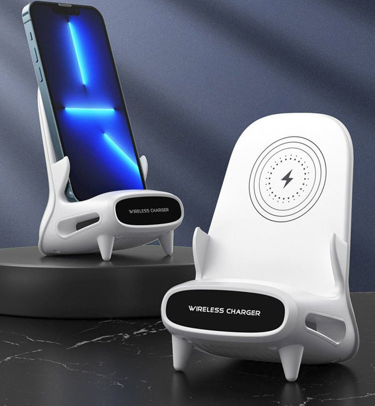 火爆熱銷中！充電+支撐二合一，最新無線充電手機支架，隨放隨充，真的很實用!